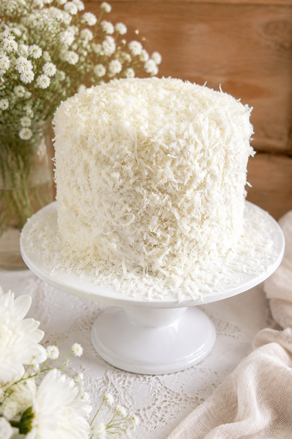 Gluten-Free Coconut Cake (That Looks Like It Came From a Bakery)
