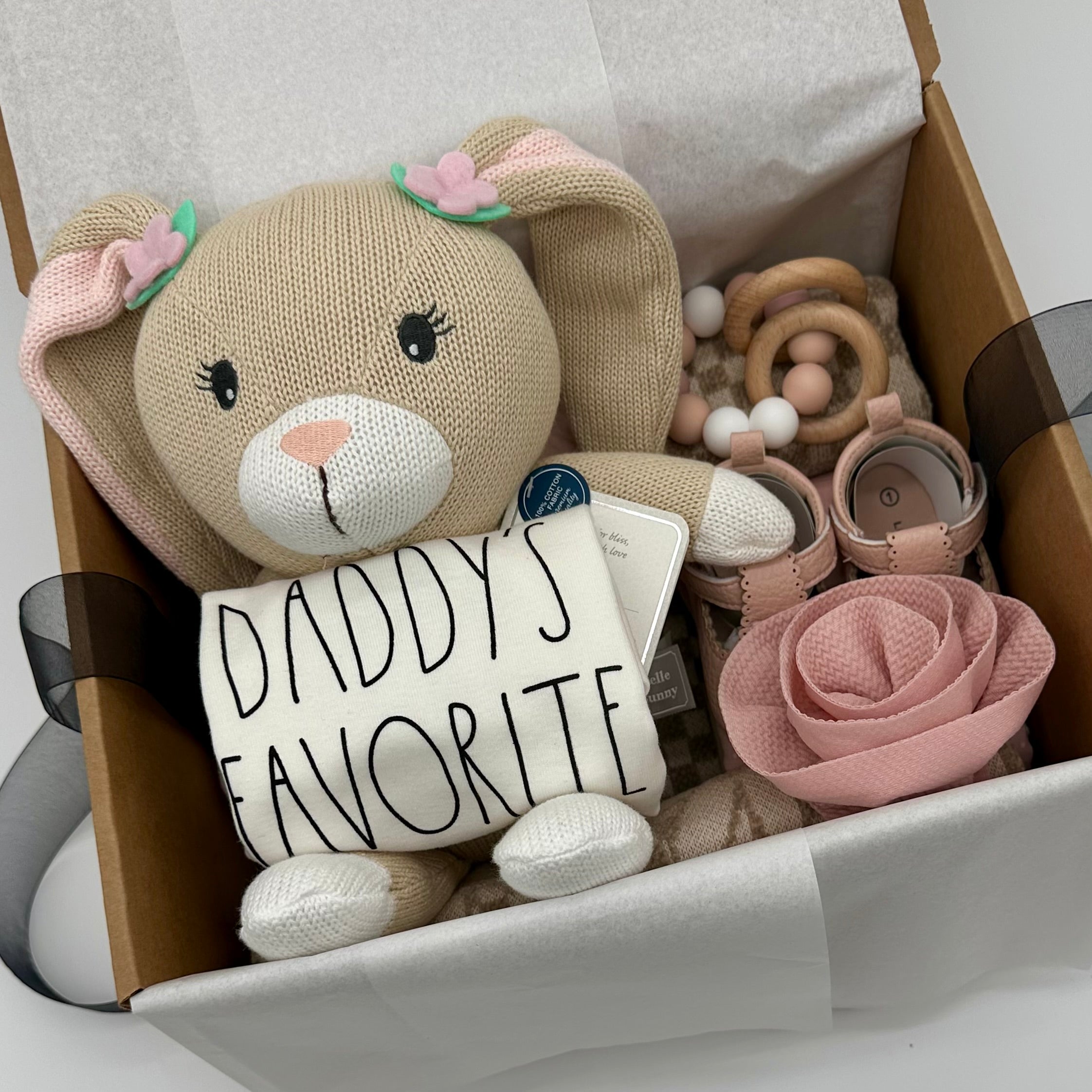 Blush-n-Bloom Luxury Baby Girl Gift Box | New Baby Gift