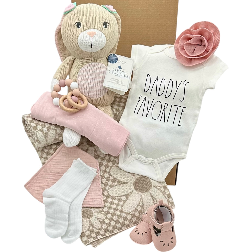 Blush-n-Bloom Luxury Baby Girl Gift Box | New Baby Gift