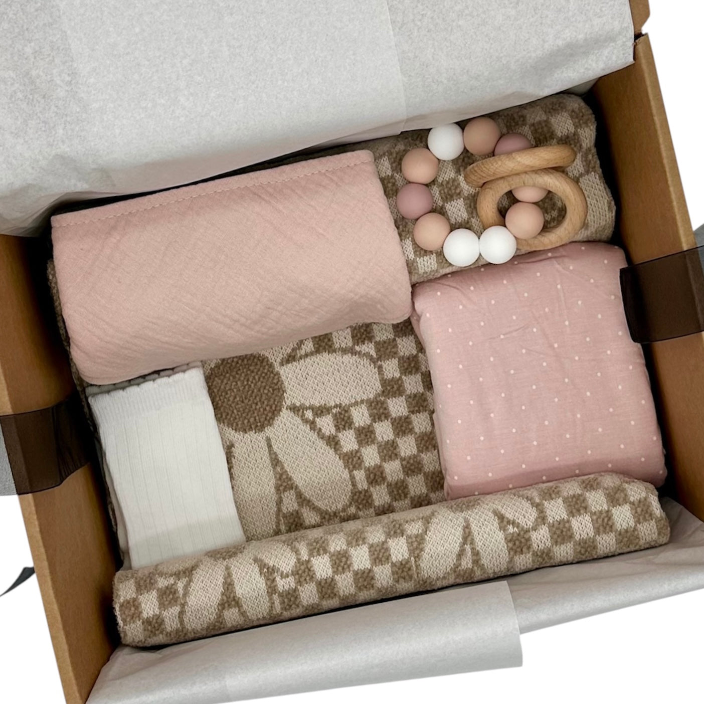 Blush-n-Bloom Luxury Baby Girl Gift Box | New Baby Gift