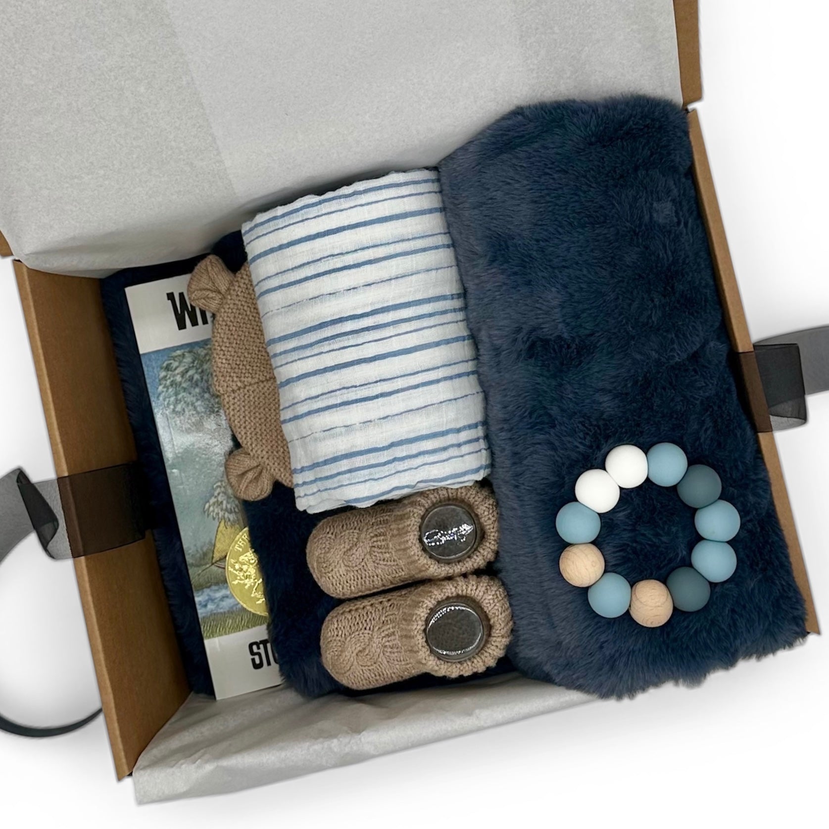 Wild at Heart Luxury Baby Gift Box | Gender Neutral New Baby Gift
