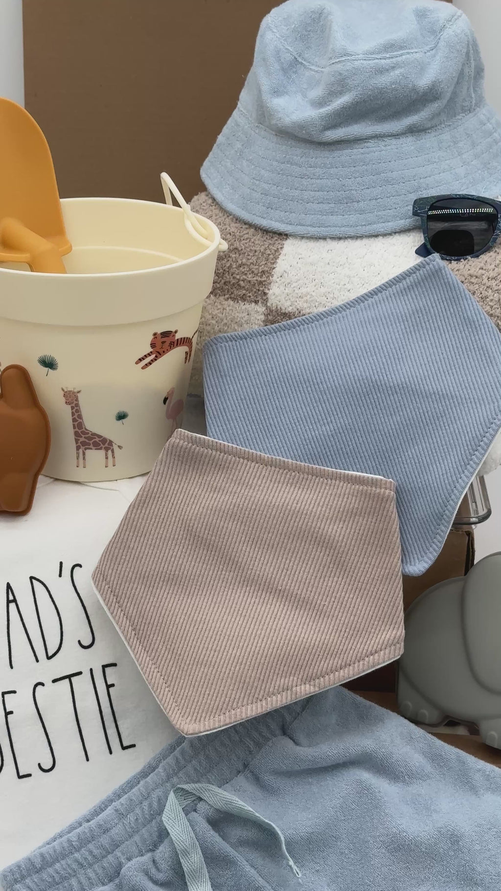 Coastal Cutie Luxury Baby Gift Box | Beach Baby Gift Set | New Baby Boy Gift | Baby Shower Gift | Summer Baby Outfit