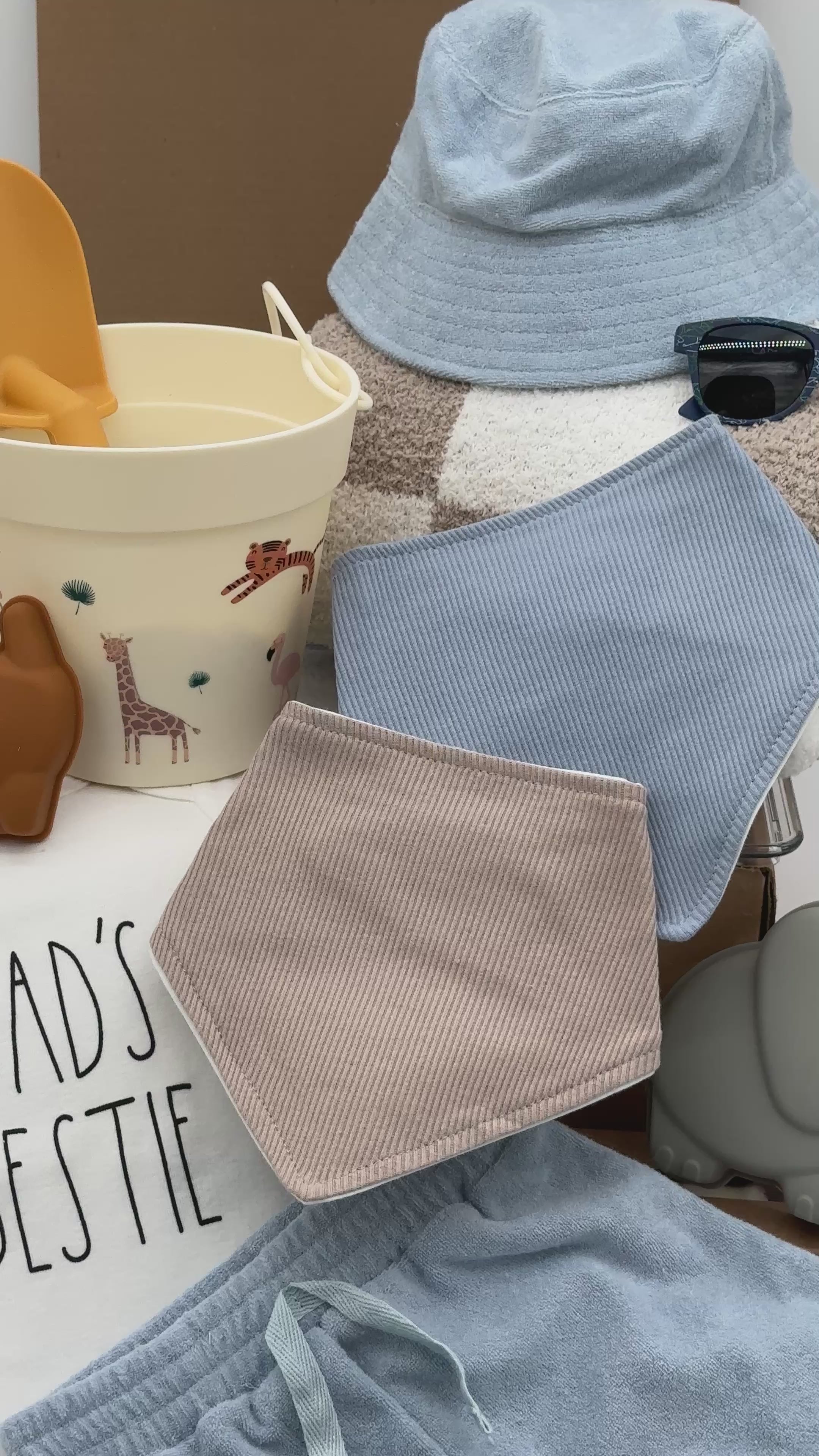Coastal Cutie Luxury Baby Gift Box | Beach Baby Gift Set | New Baby Boy Gift | Baby Shower Gift | Summer Baby Outfit